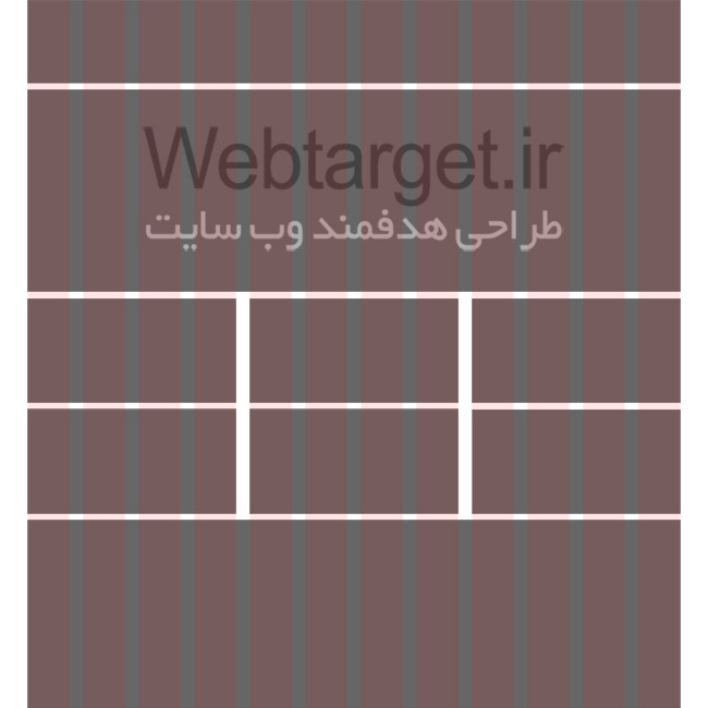 Grid lines showing how the sample layout aligns
