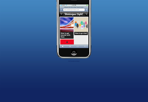 معرفی شبیه سازهای موبایل جهت تست وب سایت-iphonetester - webtarget.ir