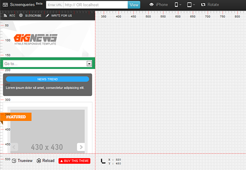 معرفی شبیه سازهای موبایل جهت تست وب سایت-iPad Peek  - webtarget.ir